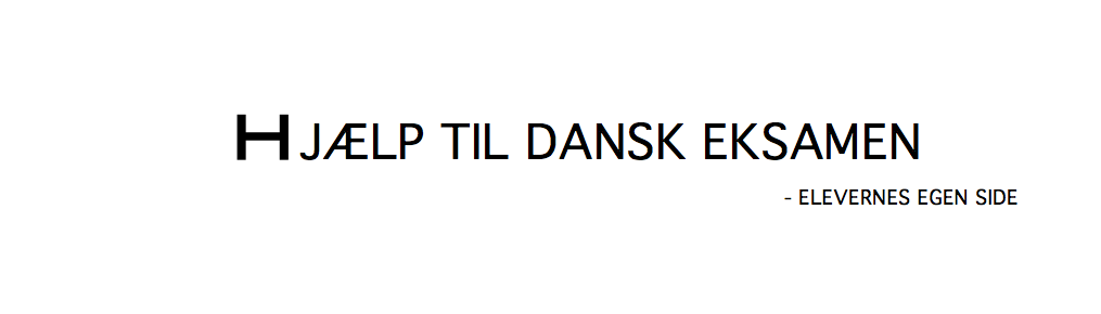 Hvordan laver man en dansk essay